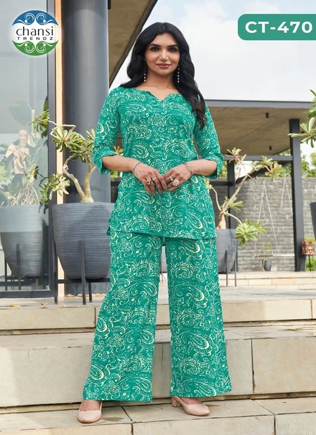 Prakruti By Chansi Trendz Rayon Co Ord Set Wholesale Clothing Suppliers In India